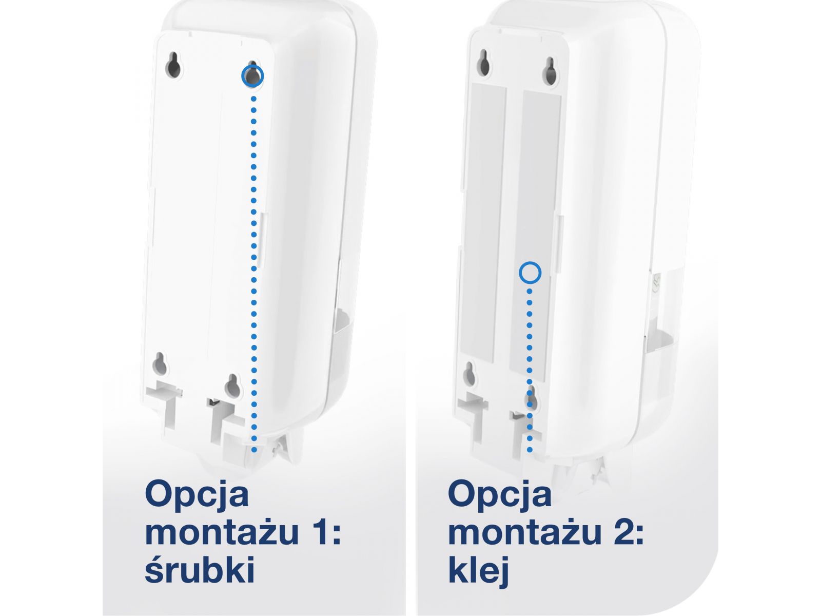 Dozownik z ramieniem dozującym S4 TORK 564100 WHITE 1l